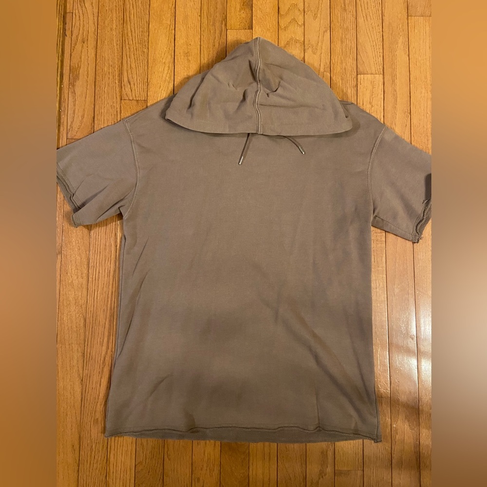 Cutoff Boxy Fit Hoodie